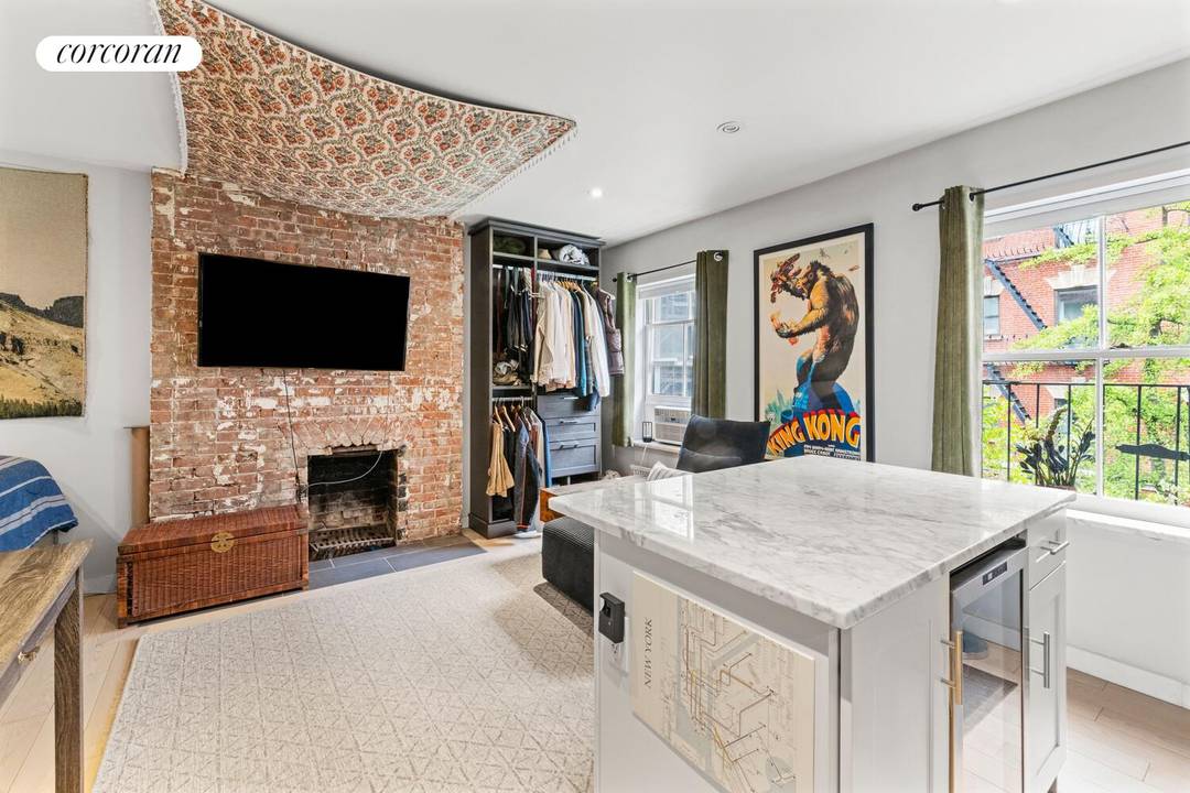 Experience classic West Village charm blended with modern comfort in this inviting alcove studio.