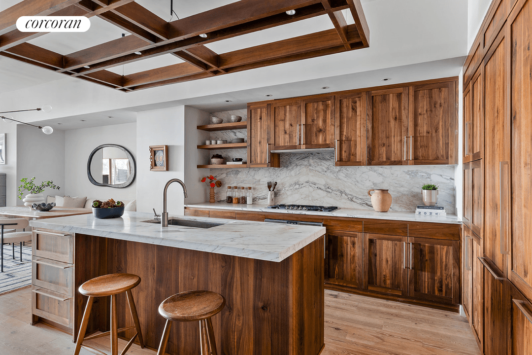 Nestled along the stunning Brooklyn Bridge Park waterfront, this expansive 3 bedroom, 2.