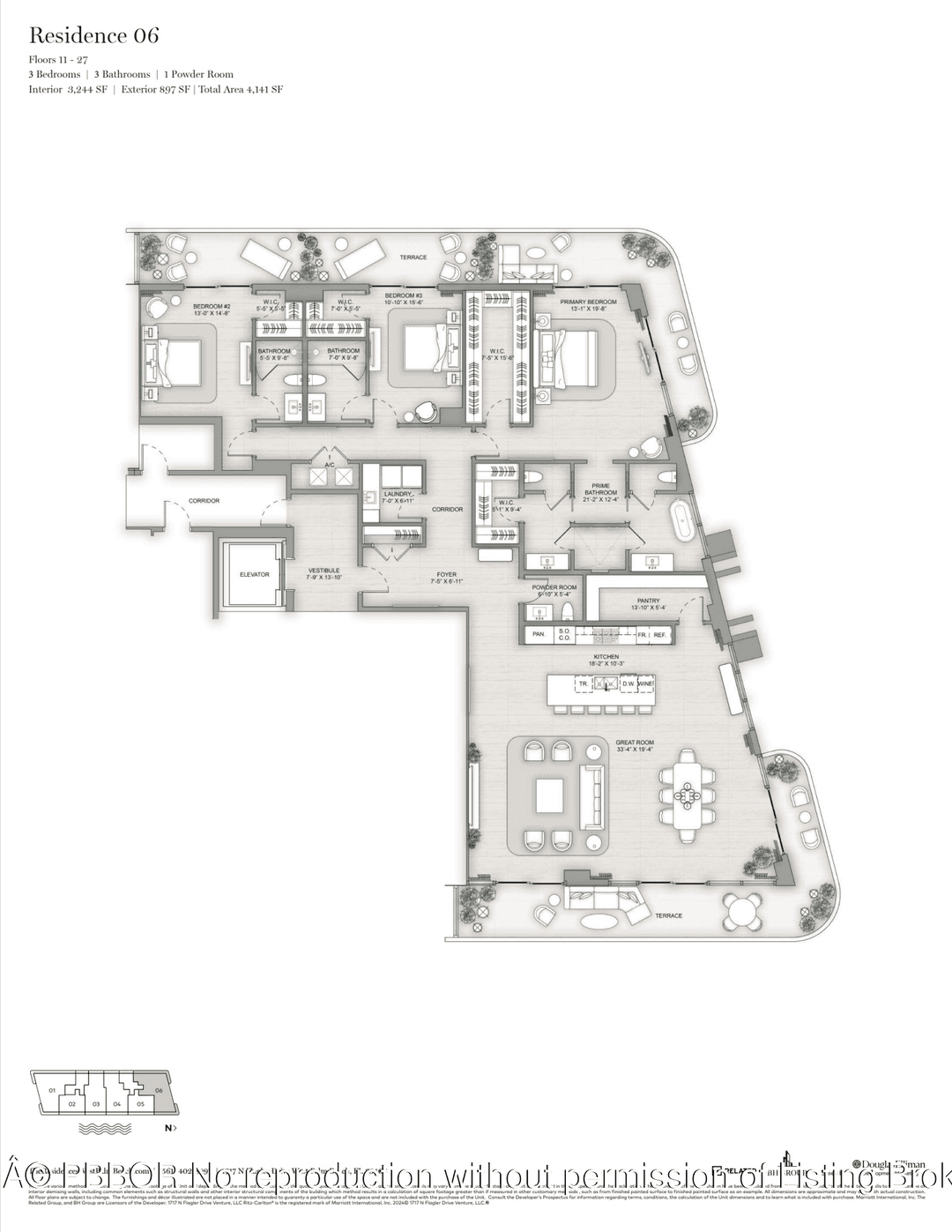 Introducing The Ritz Carlton Residences, West Palm Beach, a limited collection of homes all with direct breathtaking water views.