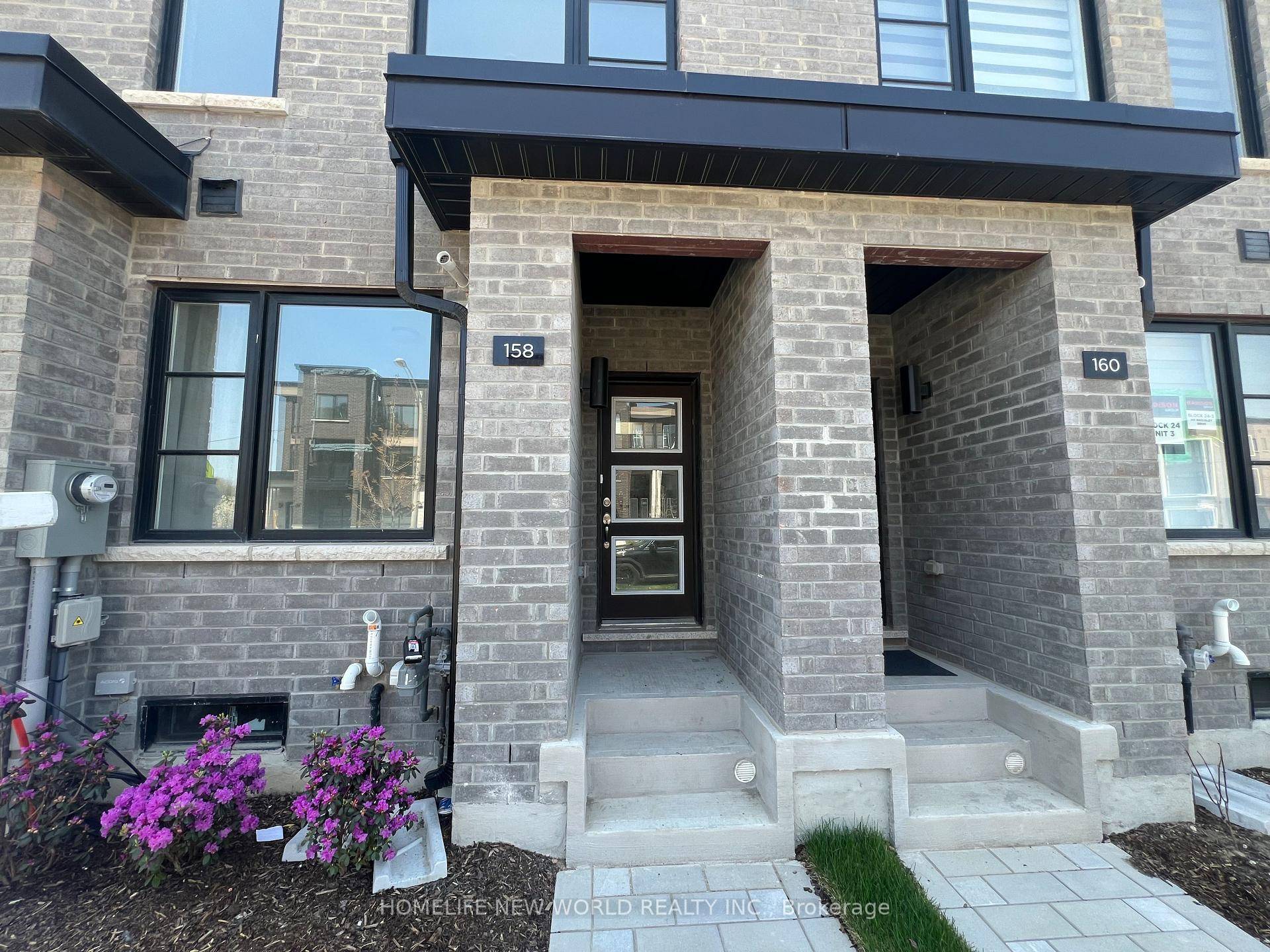Very luxurious Upgraded and very bright three story freehold Townhouse.