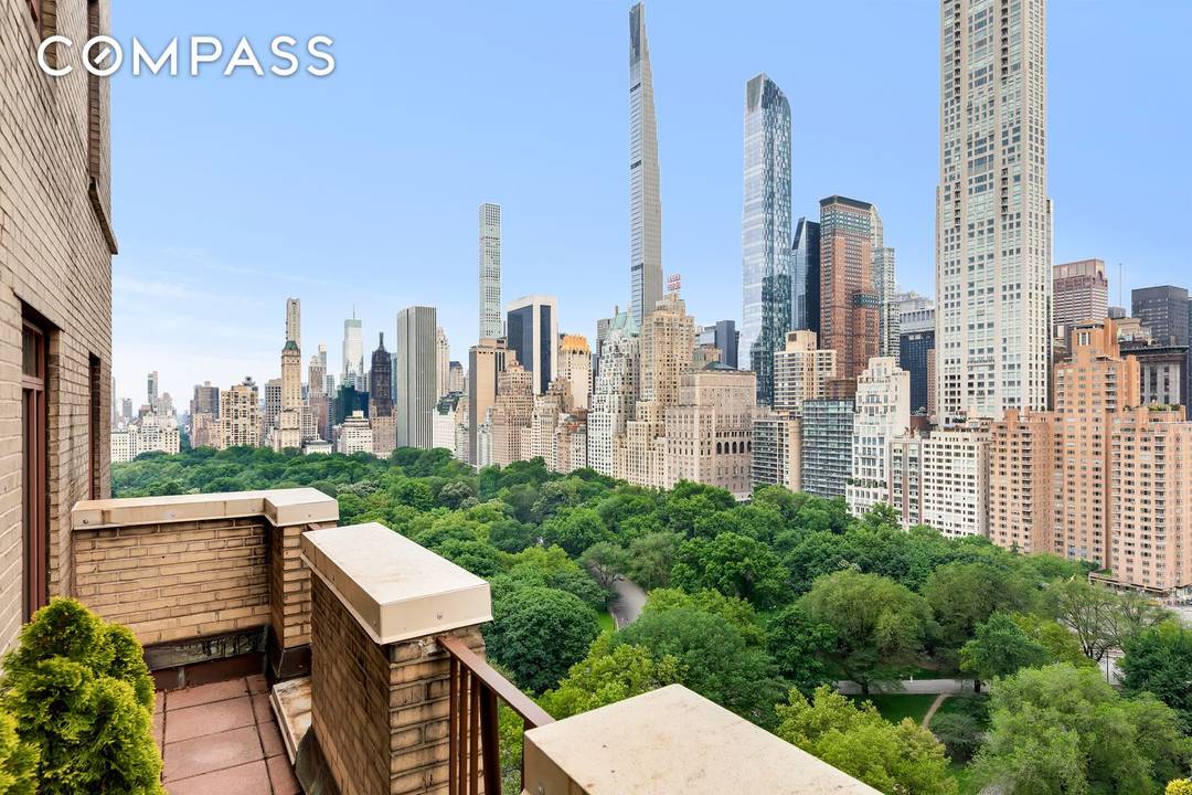 A True Home in the Sky Central Park Views, Unparalleled Outdoor Living, and Timeless Art Deco Elegance at The Century Condominium Perched high above Central Park in the storied Century ...