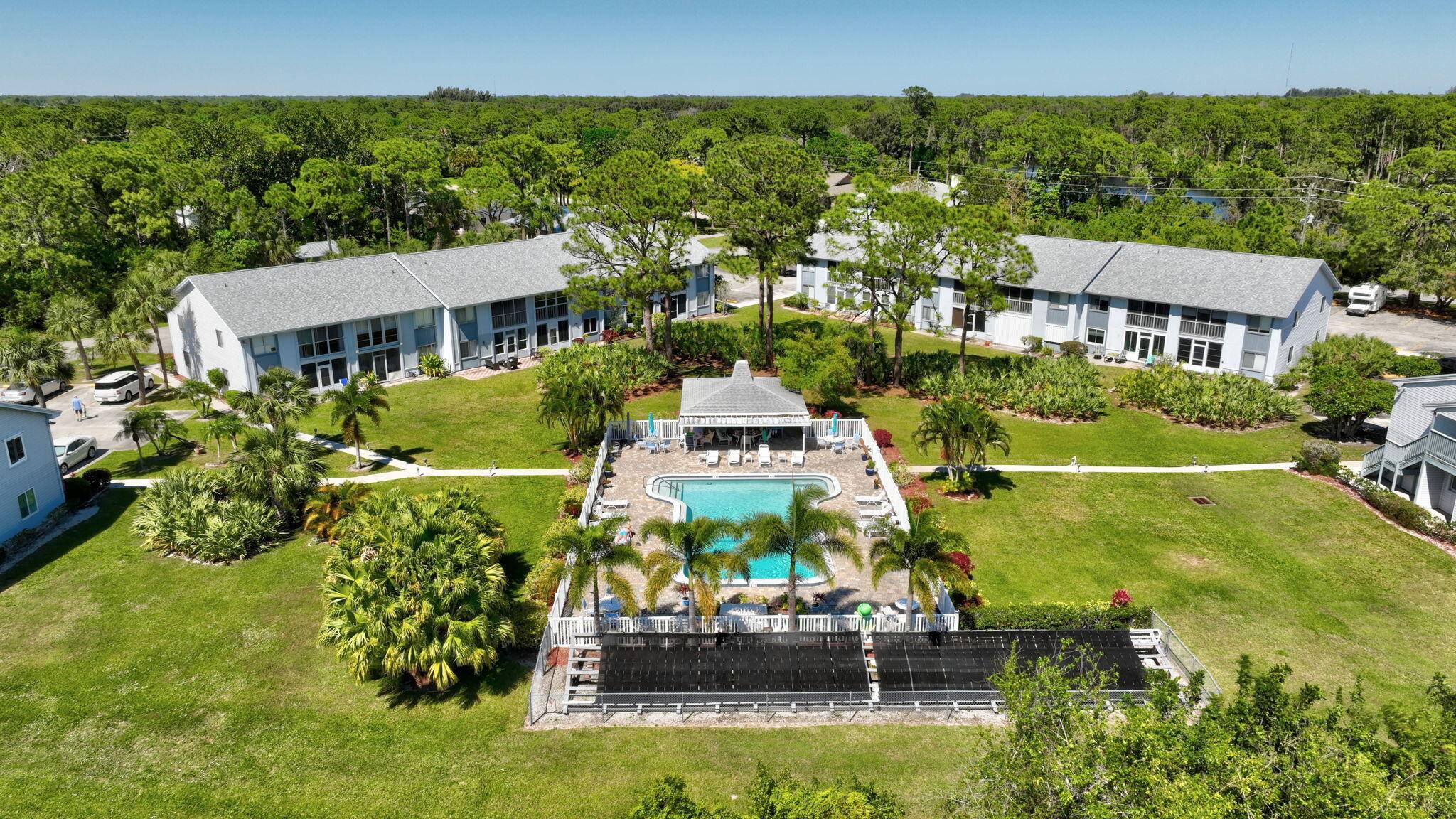 Poolside Views in Golf Lake Villas !