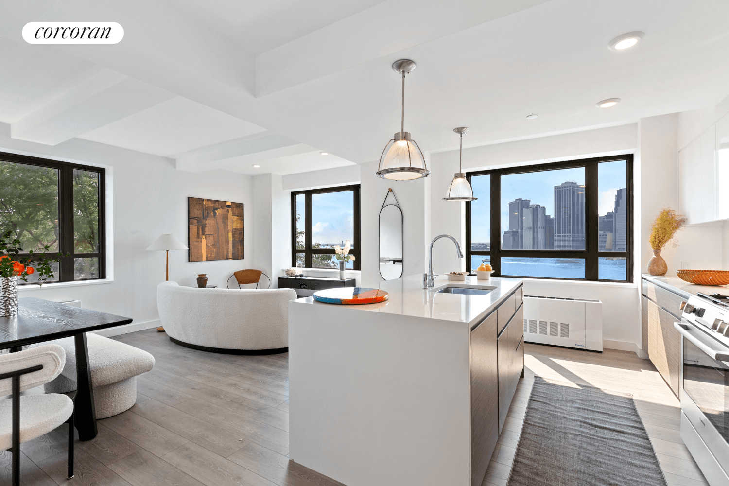 Extraordinary elegance and contemporary style converge in this spacious, sun filled, and beautifully appointed 2 bedroom, 2.