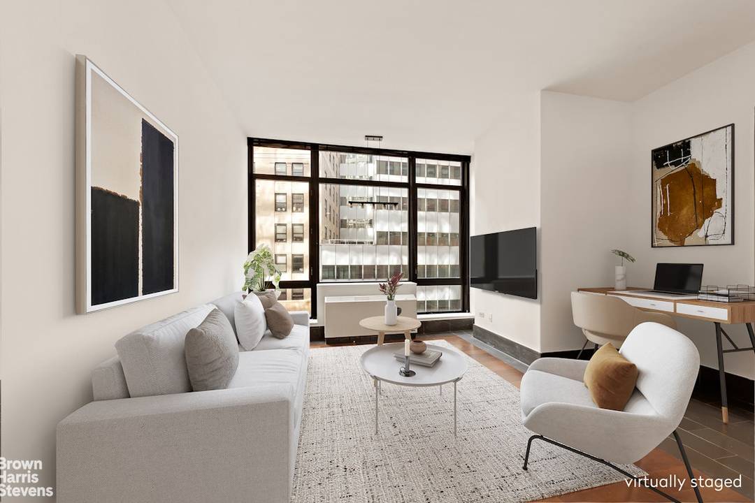 Ultra spacious and elegantly laid out one bedroom one and half bath on the 19th floor at 'The Setai'.