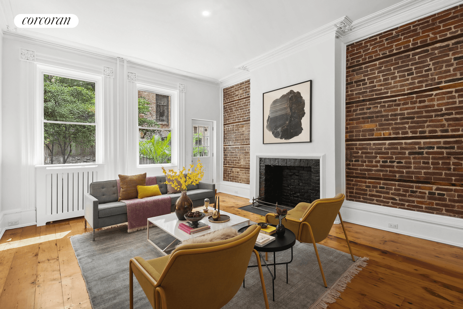 Experience the epitome of brownstone living at 51 Hicks Street, an exquisite full brownstone rental in the heart of Brooklyn Heights.