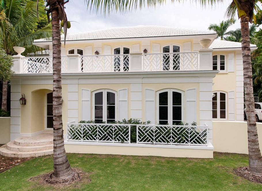 This beautiful, 2 story Bermuda style home offers a wonderful floor plan with 5 bedrooms and 7 bathrooms.