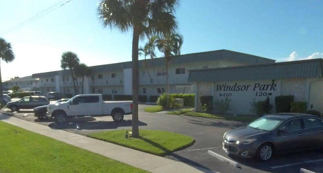Second floor unit in quiet 2 story building with community pool.