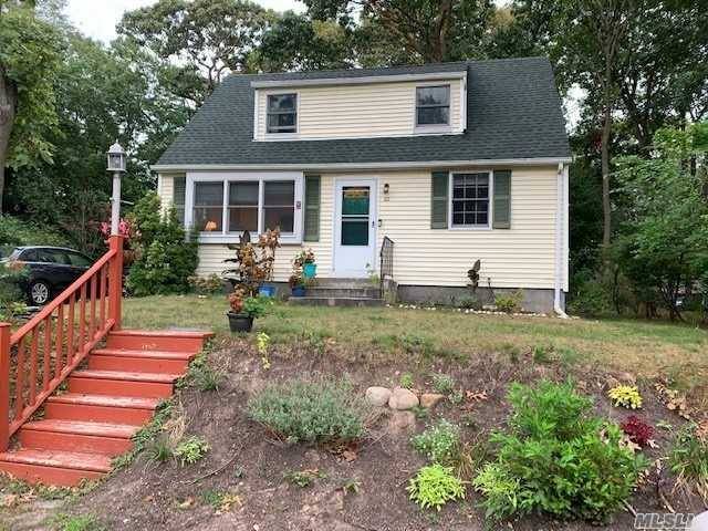 Classic Country Cape with your deeded Beach Rights to the Long Island Sound down the block.