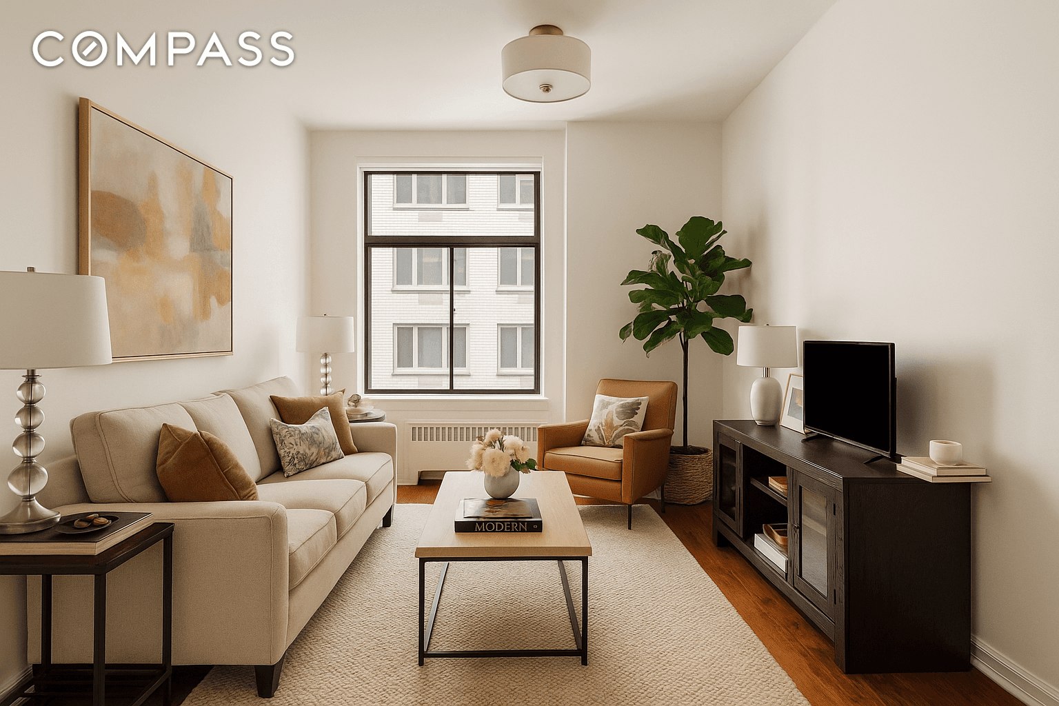 This newly renovated loft blends design with thoughtful function.