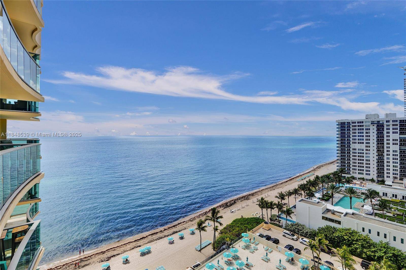 Perched high on the 15th floor, this apartment offers a front row seat to the endless ocean horizon.