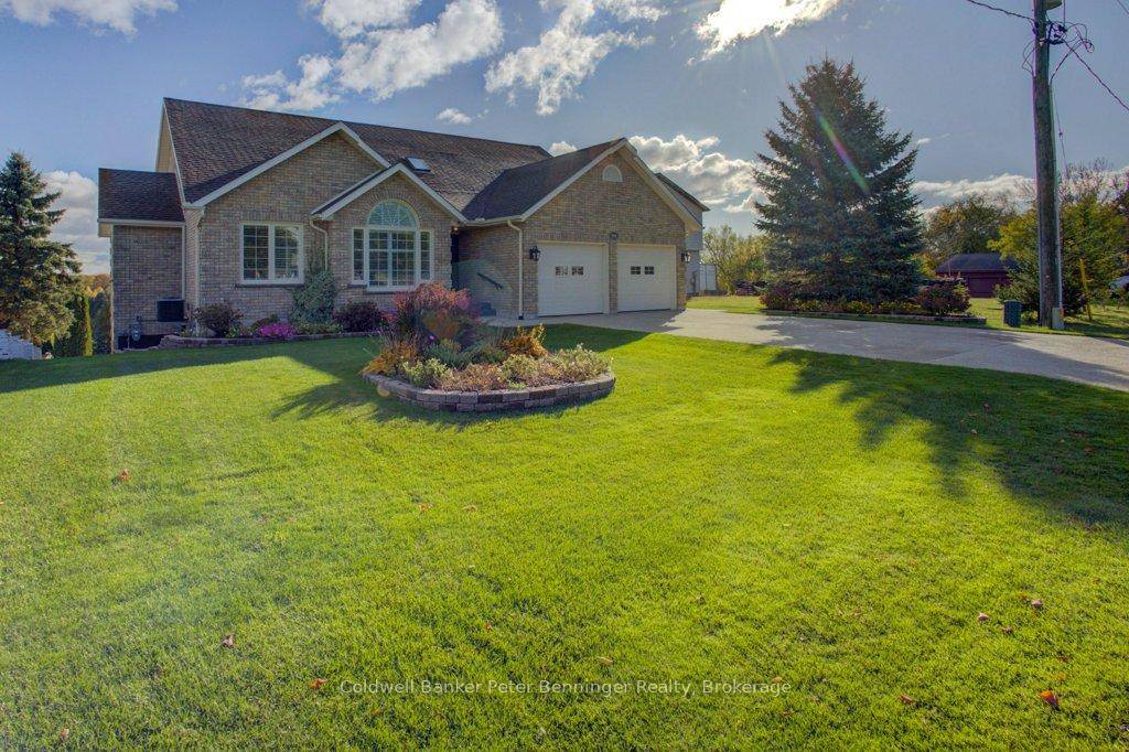 Simply one of a kind Custom Built brick bungalow with a spectacular view of the Saugeen River is available for the first time.