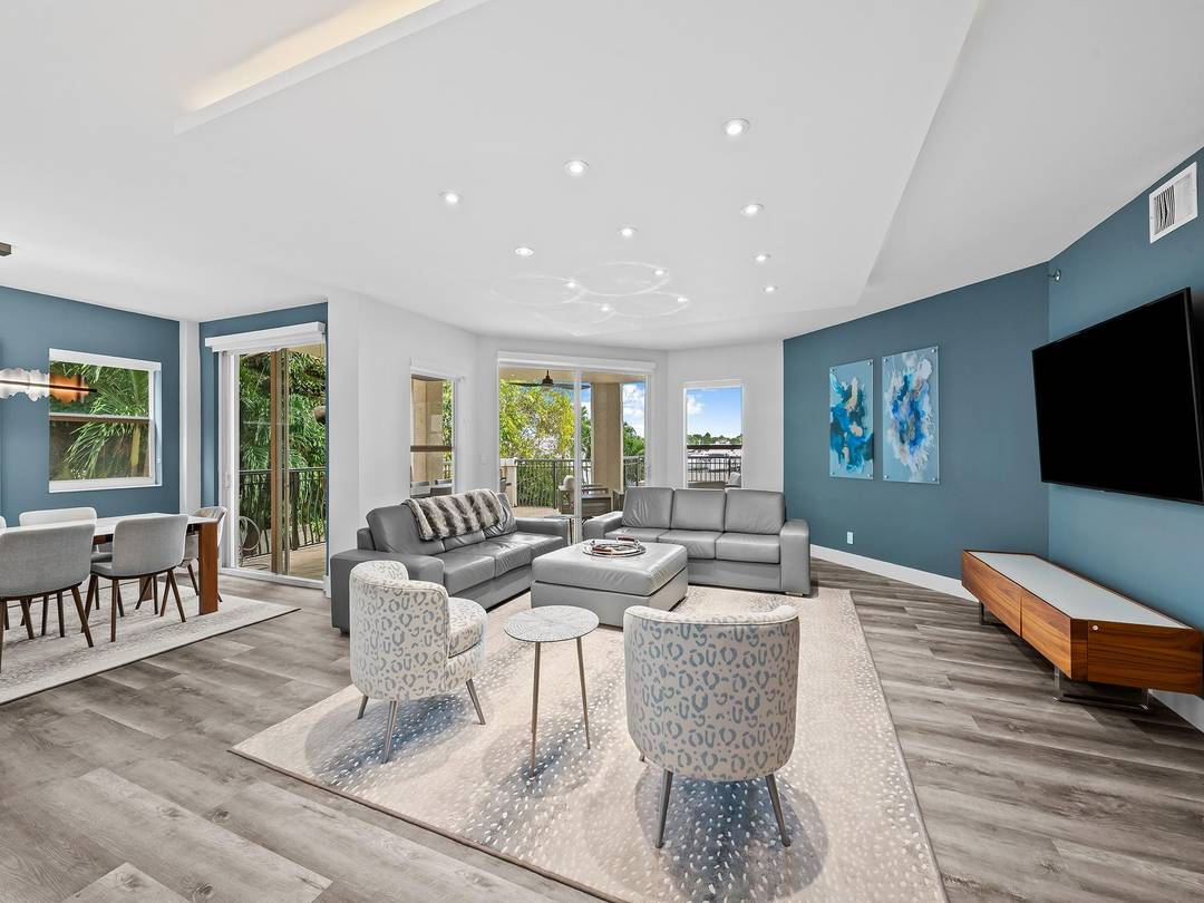 Live the waterfront dream in this beautifully remodeled and furnished, 3 bedroom den, 2.