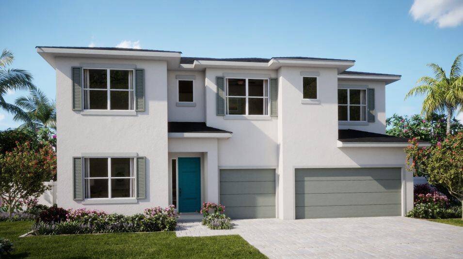 This new two story home offers ample space to live and grow, complete with a three bay garage, outdoor lanai and other desirable features.