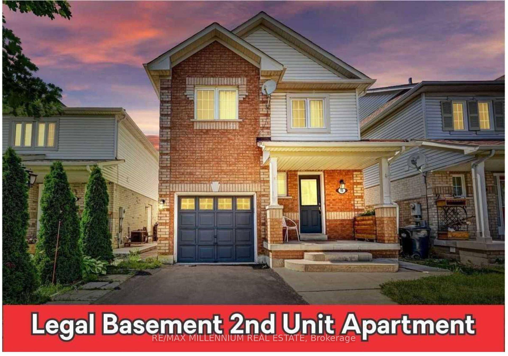 Presenting a Beautifully Upgraded 4 Bedroom, 4 Bath Detached Residence with Legal 2 Bedroom Basement Apartment !