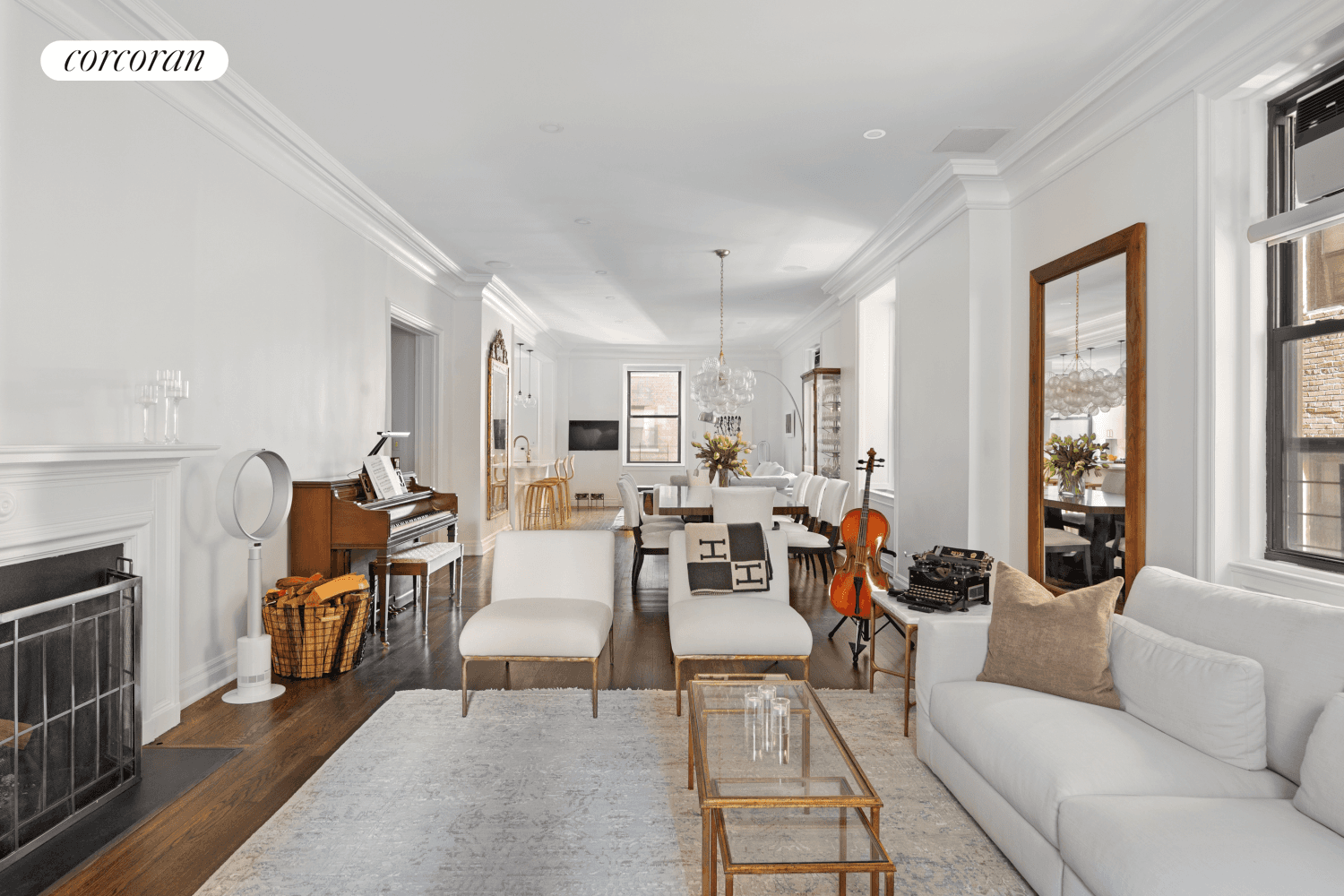 DOWNTOWN CHIC MEETS UPPER WEST SIDE LUXURY in this triple mint 4 bedroom, 3 bath home at the iconic Astor Court.