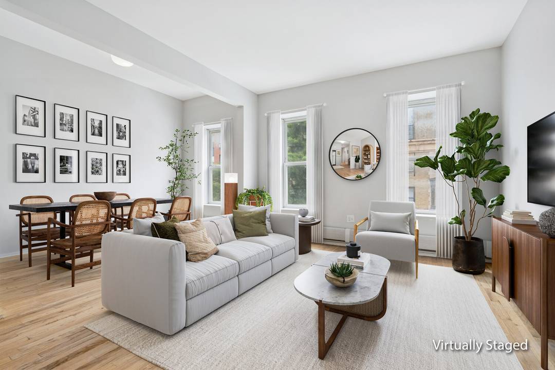 2 Bedrooms 1 Bathroom Walk in Closet Sundrenched Living Room Welcome to 41 Putnam Avenue, three residences offering refined living on one of Clinton Hill's best blocks.