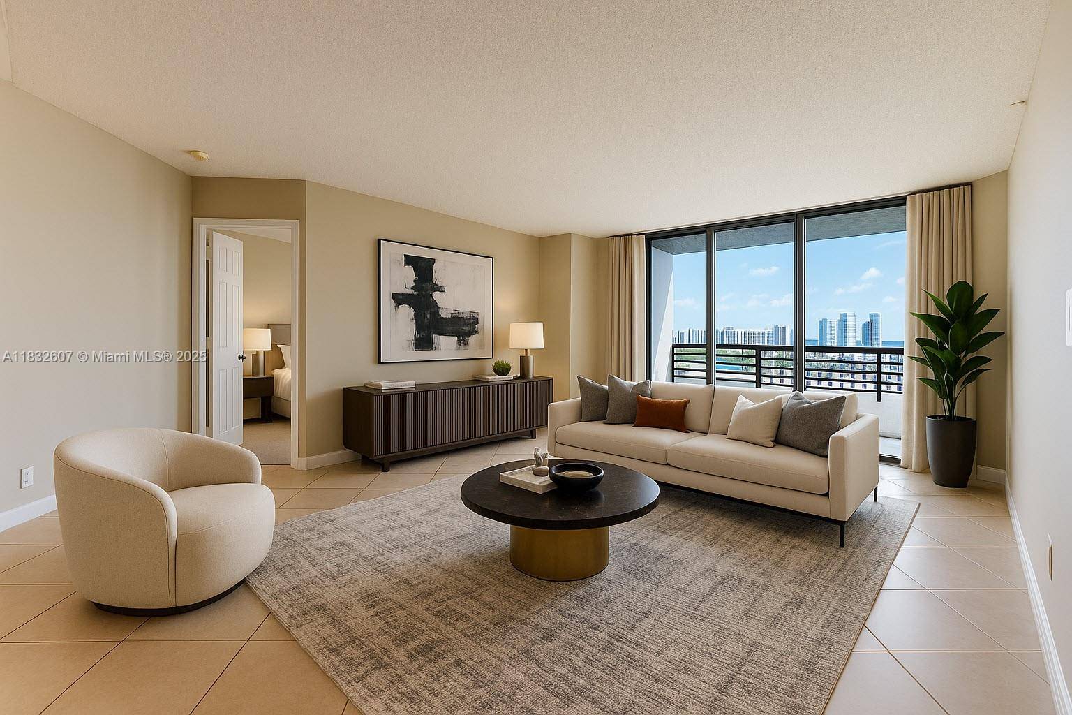 Best priced charming 2 Bedroom, 2 Bath Condo in Mystic Pointe, Aventura !