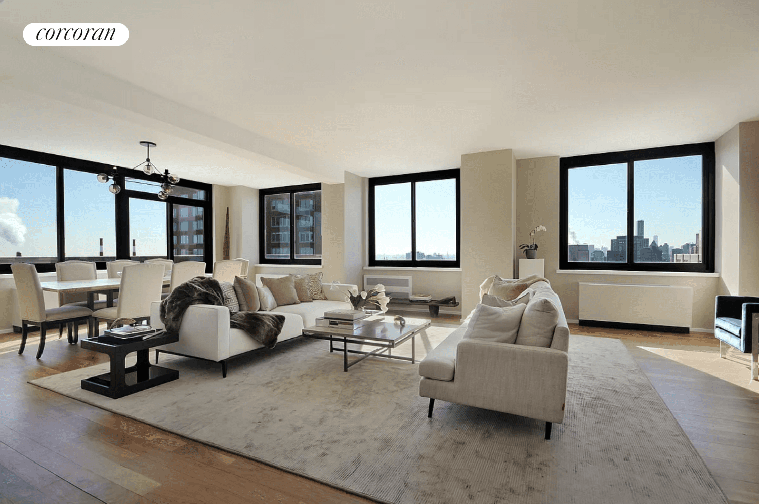 Move right into this sprawling four bedroom home with incredible views in a building that offers so much it makes you feel you are in your own exclusive community.