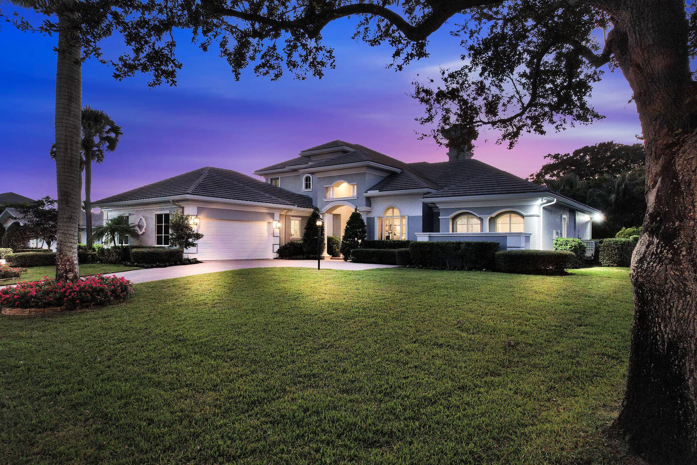 4 Bedroom, 4. 5 Bath home with heated pool spa features 2 large Master Bedroom Suites, 1 on each floor for Multi Generational Families.