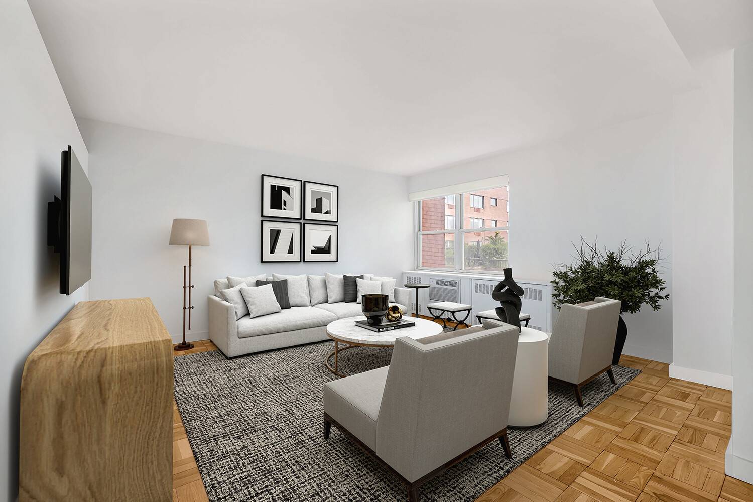 Elegant One Bedroom with Office amp ; East River Views in Sutton Place Welcome to this expansive one bedroom, one and a half bathroom residence in the heart of Sutton ...