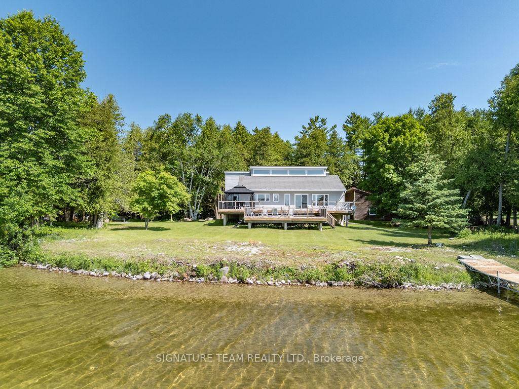 A rare opportunity indeed, this stunning year round home on Mink Lake has never been to market before.