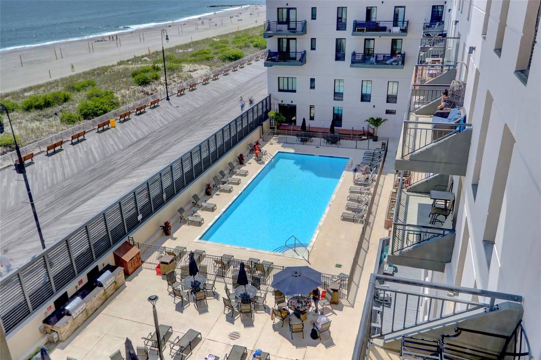 The Ocean Club Condominium Oceanview Duplex on the Boardwalk !