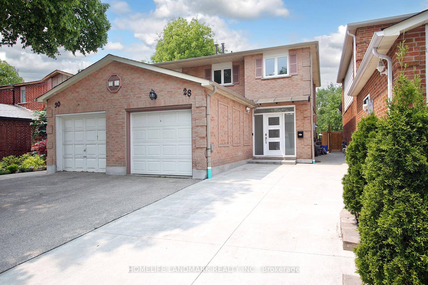 The Hidden Gem in the very desirable East Woodbridge community, Bright amp ; Beautiful Semi Detached Backing Onto A Green Belt !