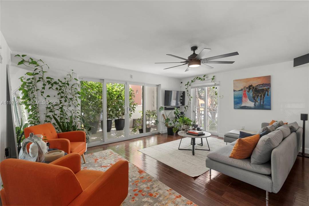 Discover the charm of South Beach living in this light filled 2 bedroom, 2 bathroom corner residence at the boutique Magnolia Condominium.