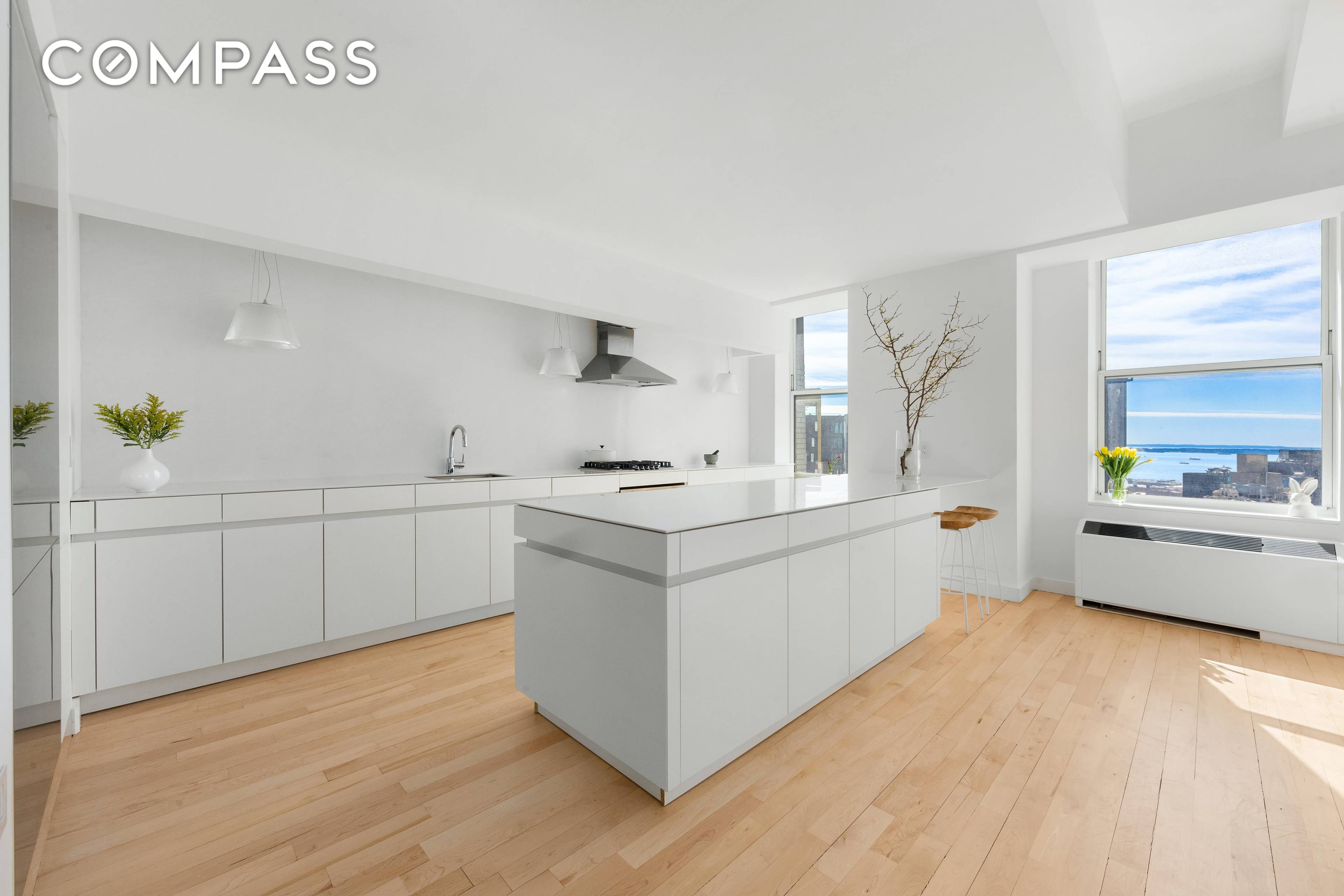 Imagine living on top of the world with privacy, tranquility, light, gorgeous sunsets, and breathtaking views of the NY Harbor and the Statue of Liberty.
