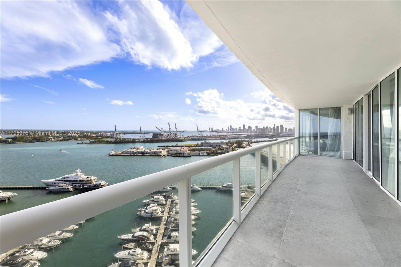 Perched atop ICON South Beach s most coveted line, Residence 2303 spans 2, 158 SF of refined living with panoramic views of the ocean, bay, and city.