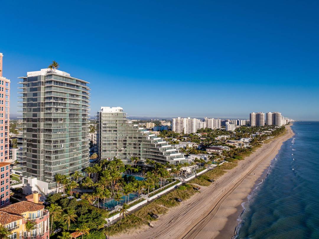 This exceptional corner residence provides breathtaking views of the Ocean, Intracoastal amp ; City of Ft.