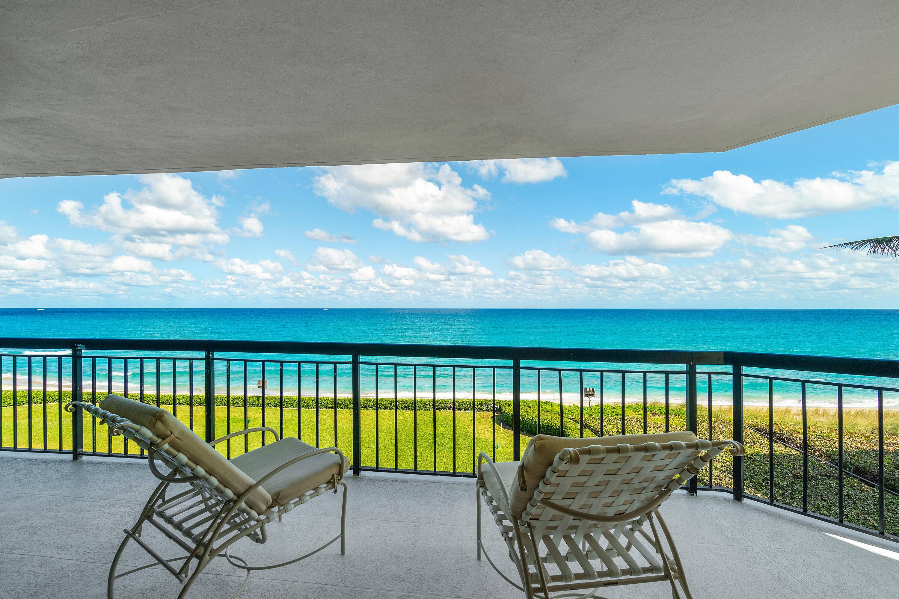 Here's a incredible opportunity to purchase this 3BR 3BA direct oceanfront Southeast Corner unit.