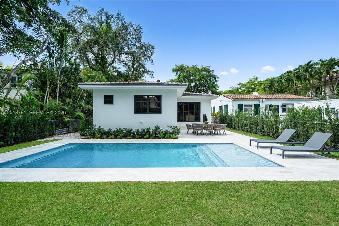 Completely reimagined and brought down to the studs, this beautifully renovated home sits just one block from De Soto Fountain and Venetian Pool, and is a short walk to The ...