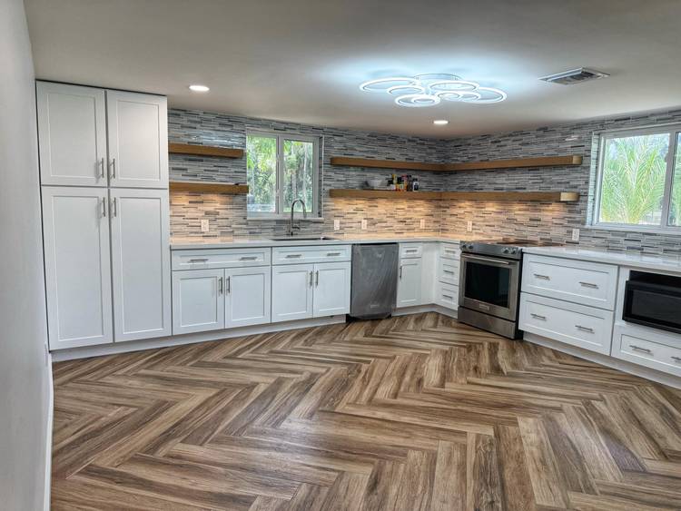Tucked away on a spacious 1 acre lot, this brand new home is rare combination of modern construction, room to roam and freedom of NO HOA.