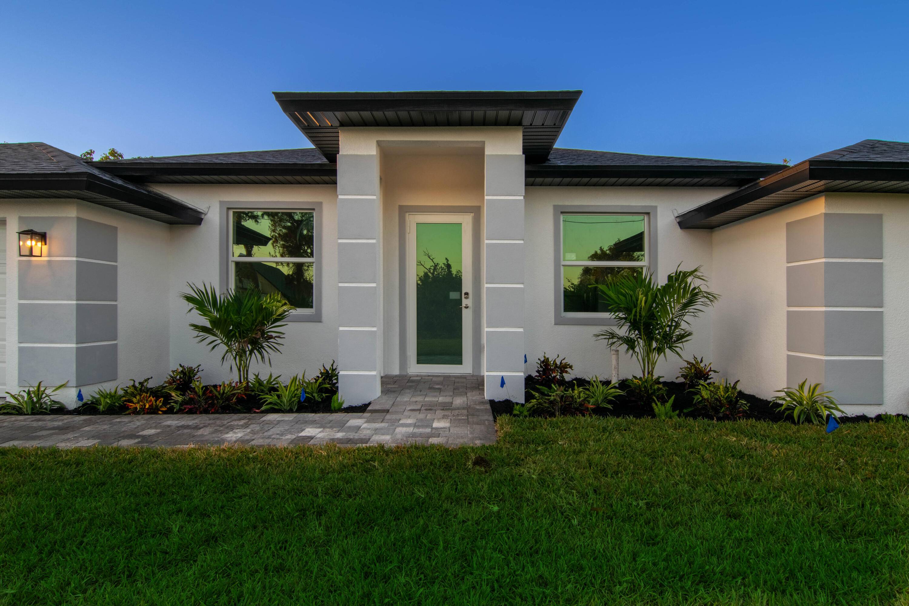Brand new 4 bedroom, 2 bath home in the desirable area of Port Charlotte !