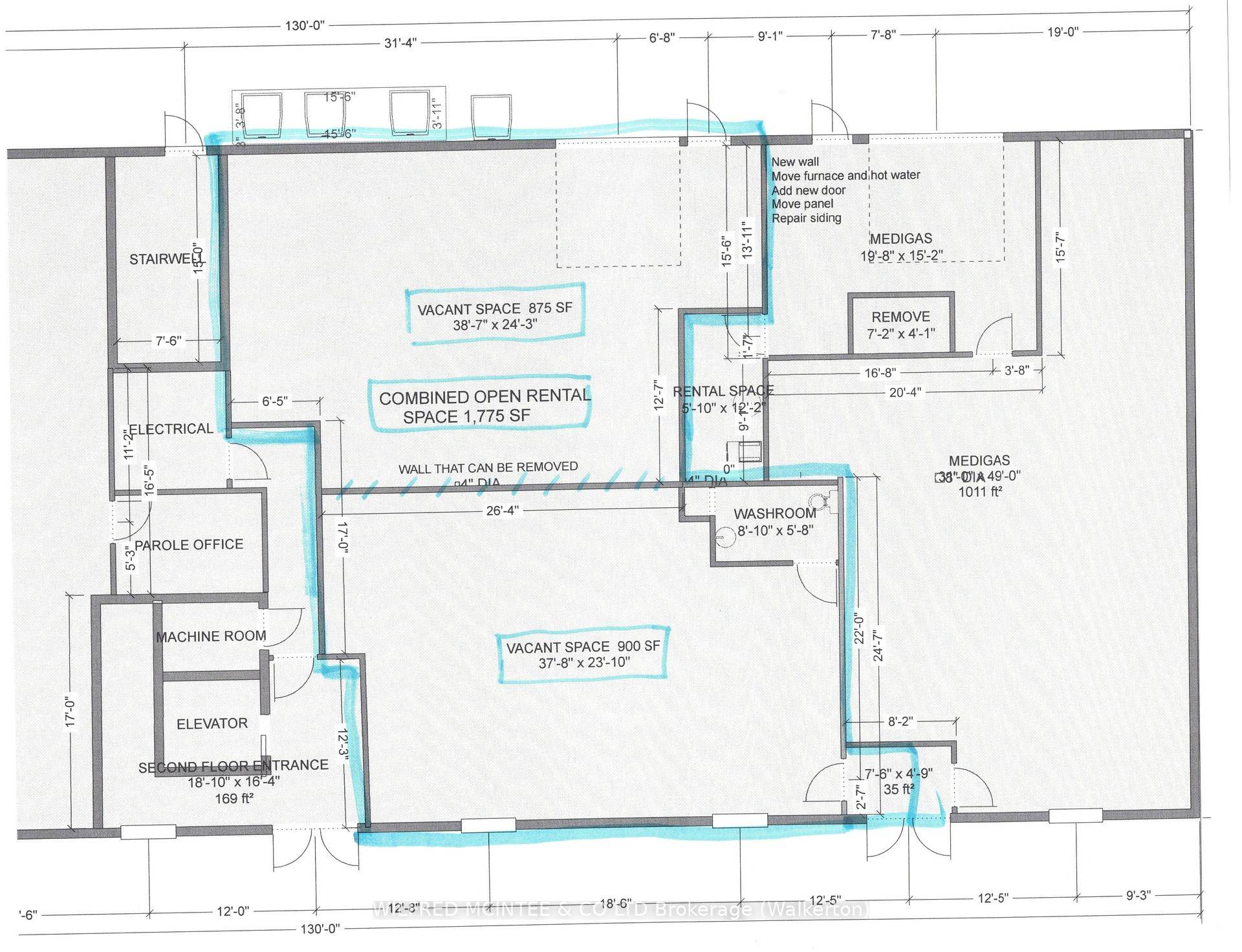 Discover the ideal location for your business with this versatile commercial space available for lease.
