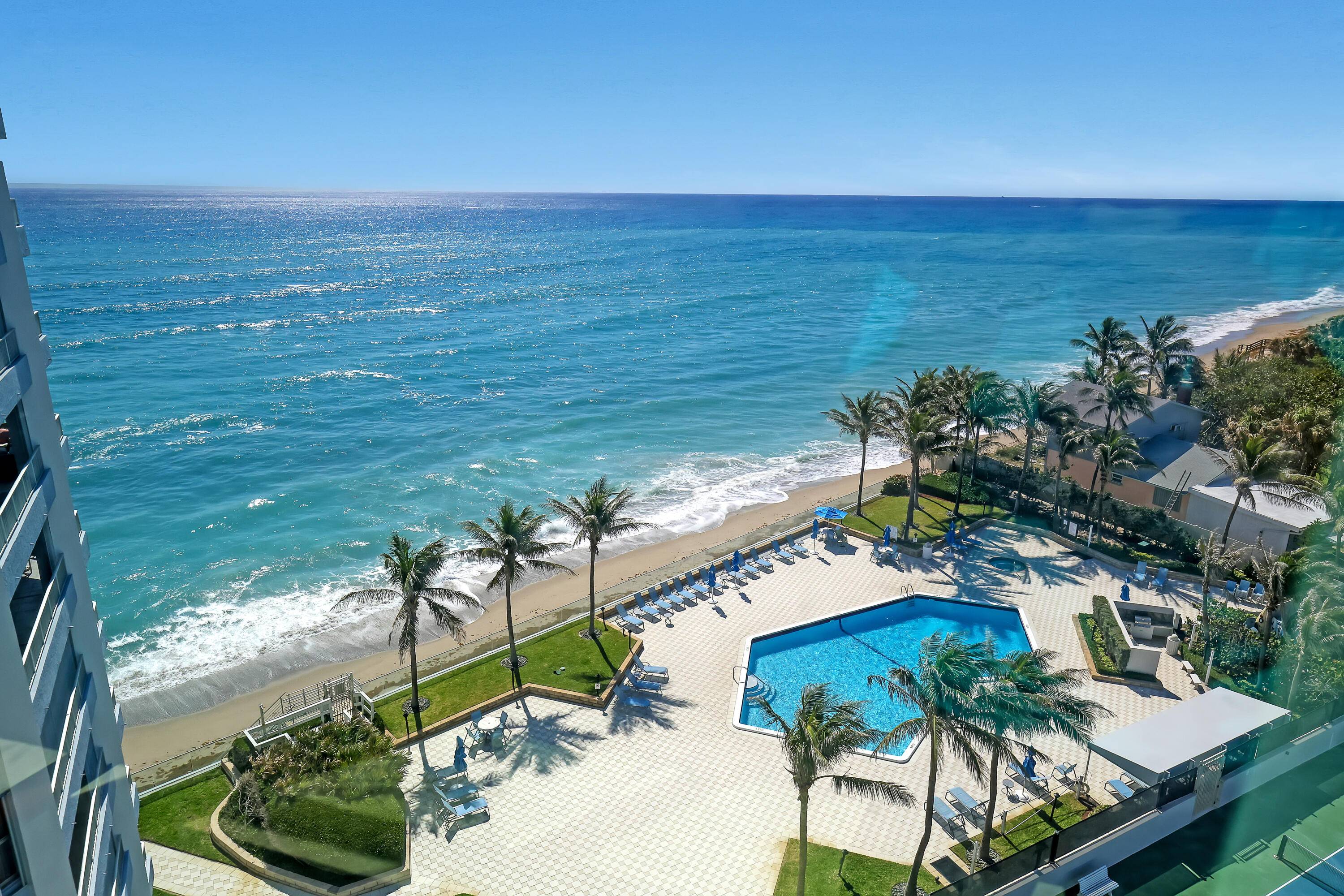 Enjoy the stunning views overlooking the crystal blue Atlantic.