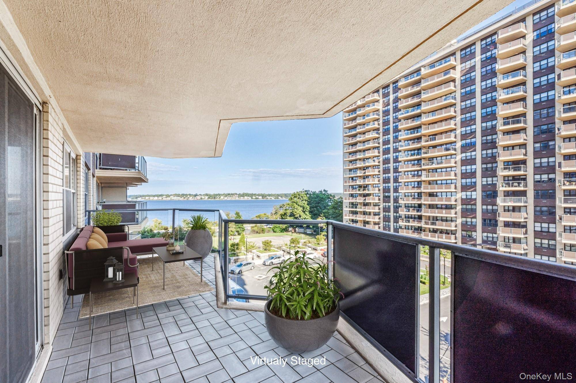 Experience resort style living in this two bedroom, two bathroom apartment at the pet friendly Americana building at the Towers at Water's Edge.
