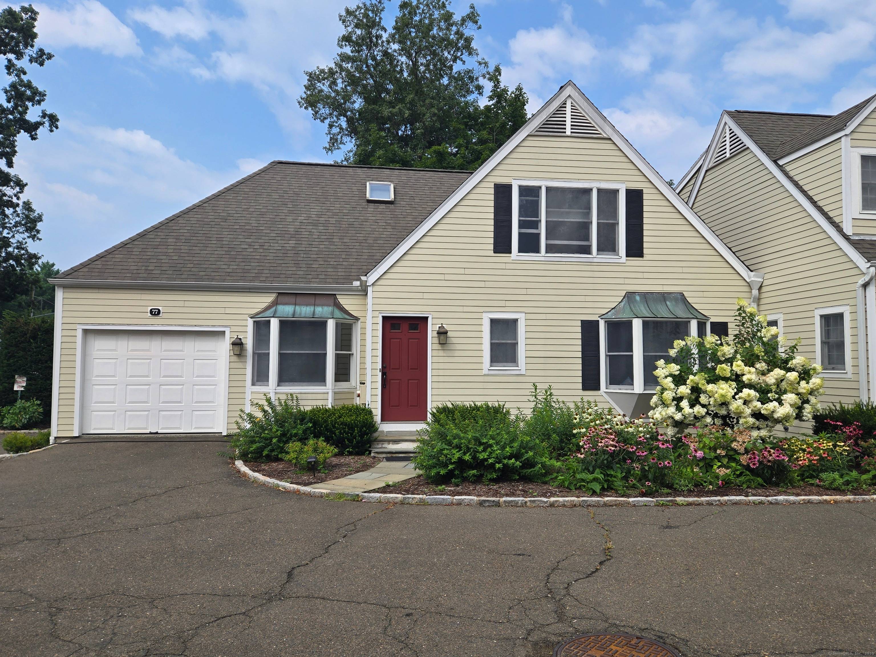 One block from New Canaan's fine restaurants, shops and train.
