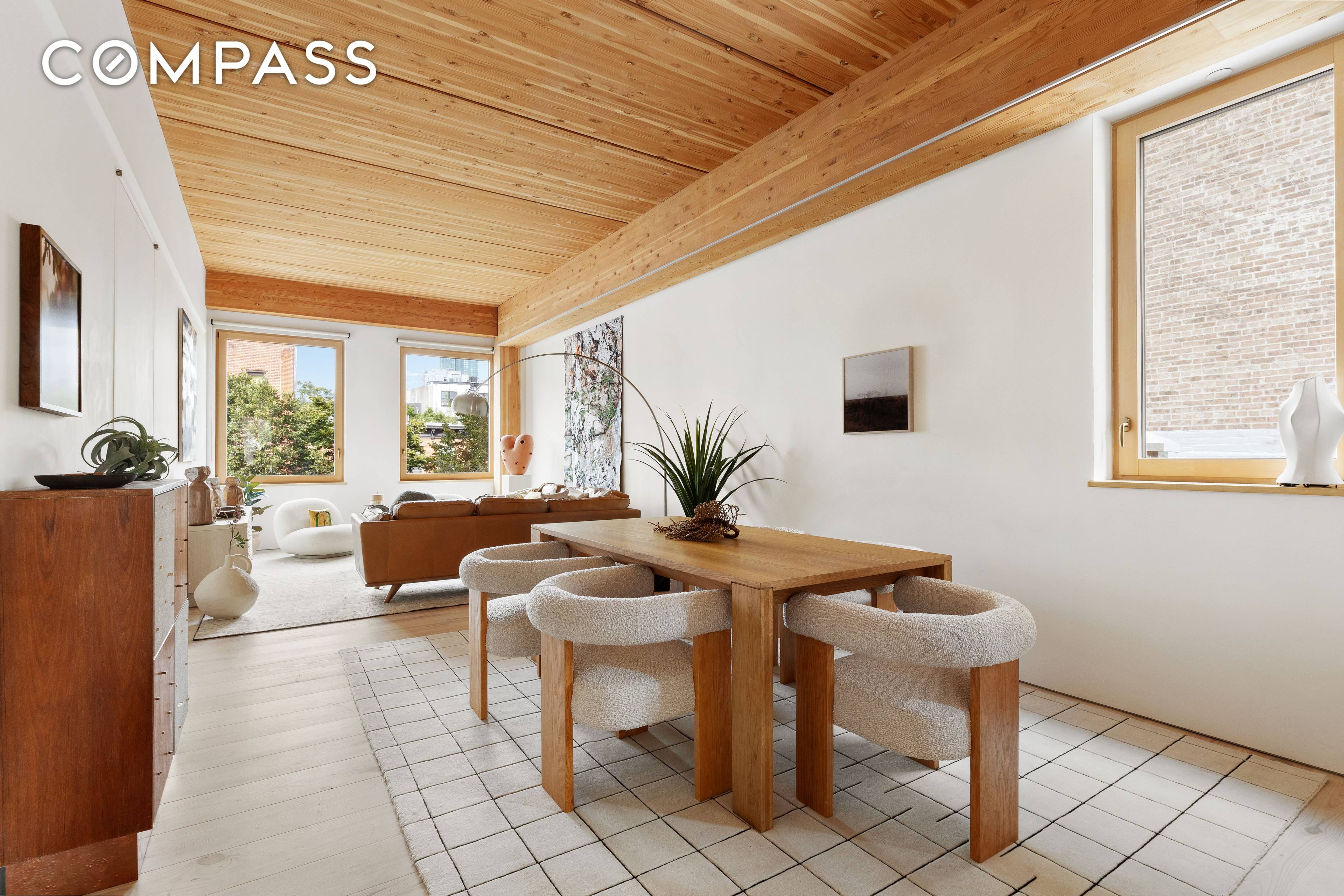 Presenting the first resale opportunity at Timber House, the groundbreaking Park Slope condominium from the celebrated Brooklyn Home Company.