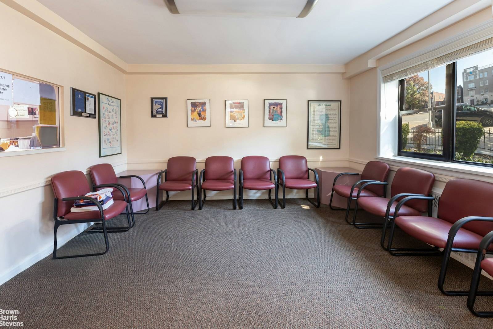 This professional office space is located in the heart of the Bay Ridge neighborhood of Brooklyn ; a high pedestrian and vehicular traffic corridor.