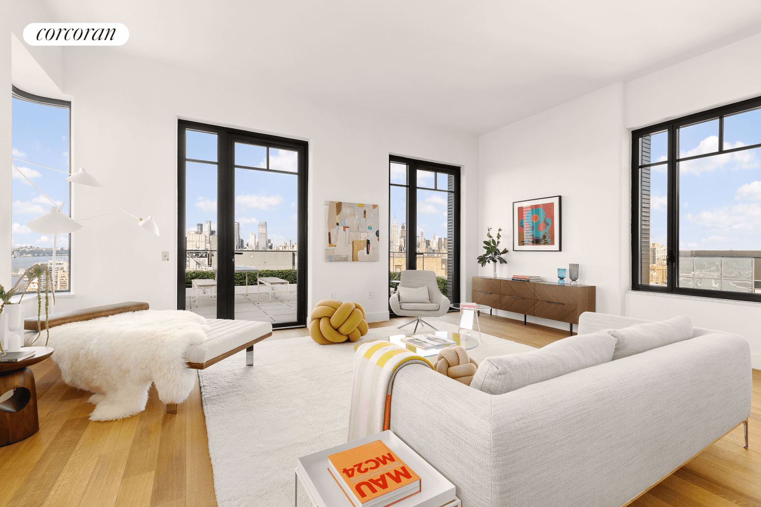 Over 90 Sold ! Immediate Occupancy At the pinnacle of 110 Charlton Street, Penthouse 29C is a remarkable two bedroom, two and a half bath condominium residence that offers mesmerizing ...