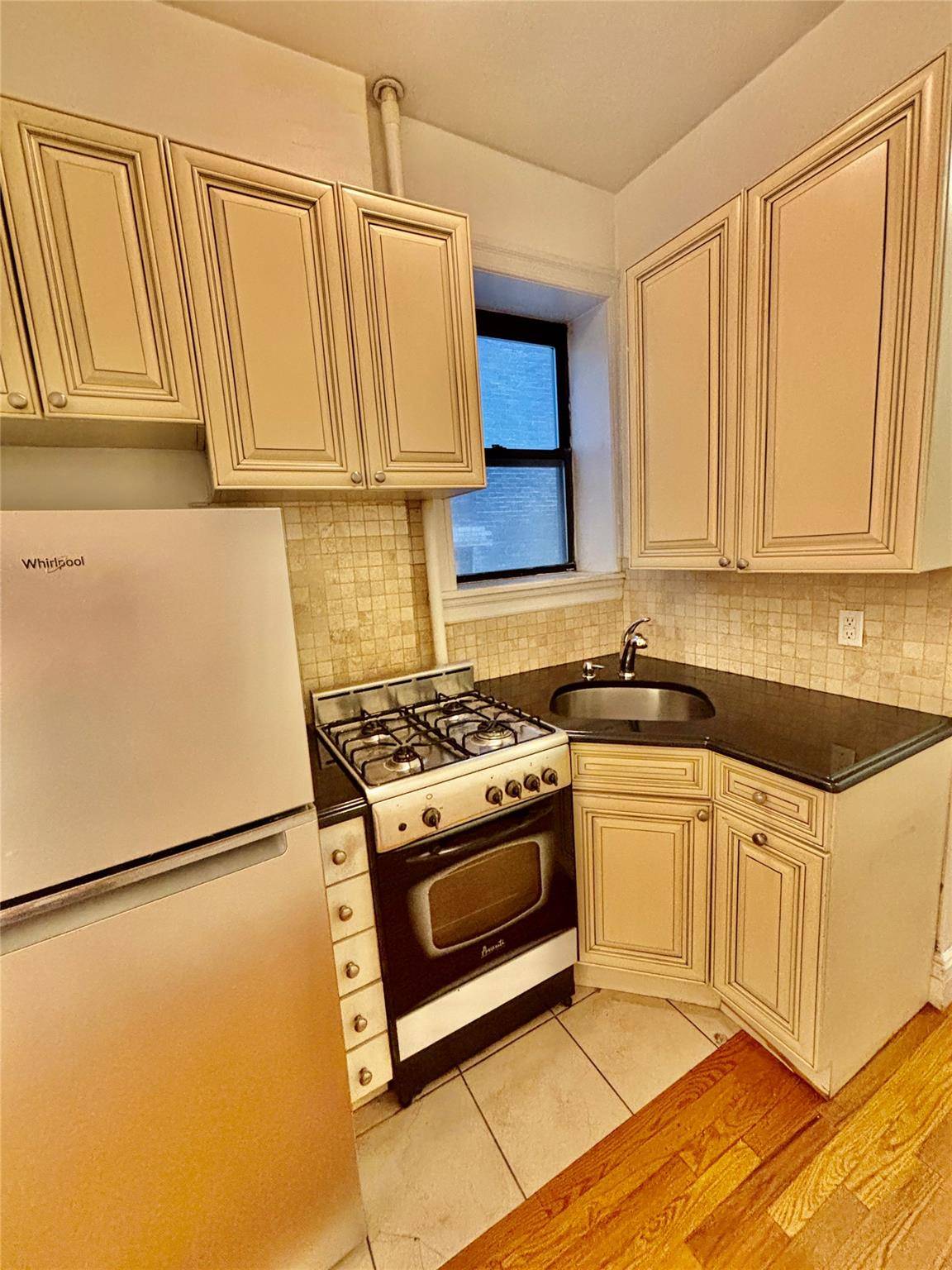 Available Now ! This true two bedroom apartment features windowed bedrooms facing south and north, each with its own closet, an AC unit, and enough space for a queen size ...
