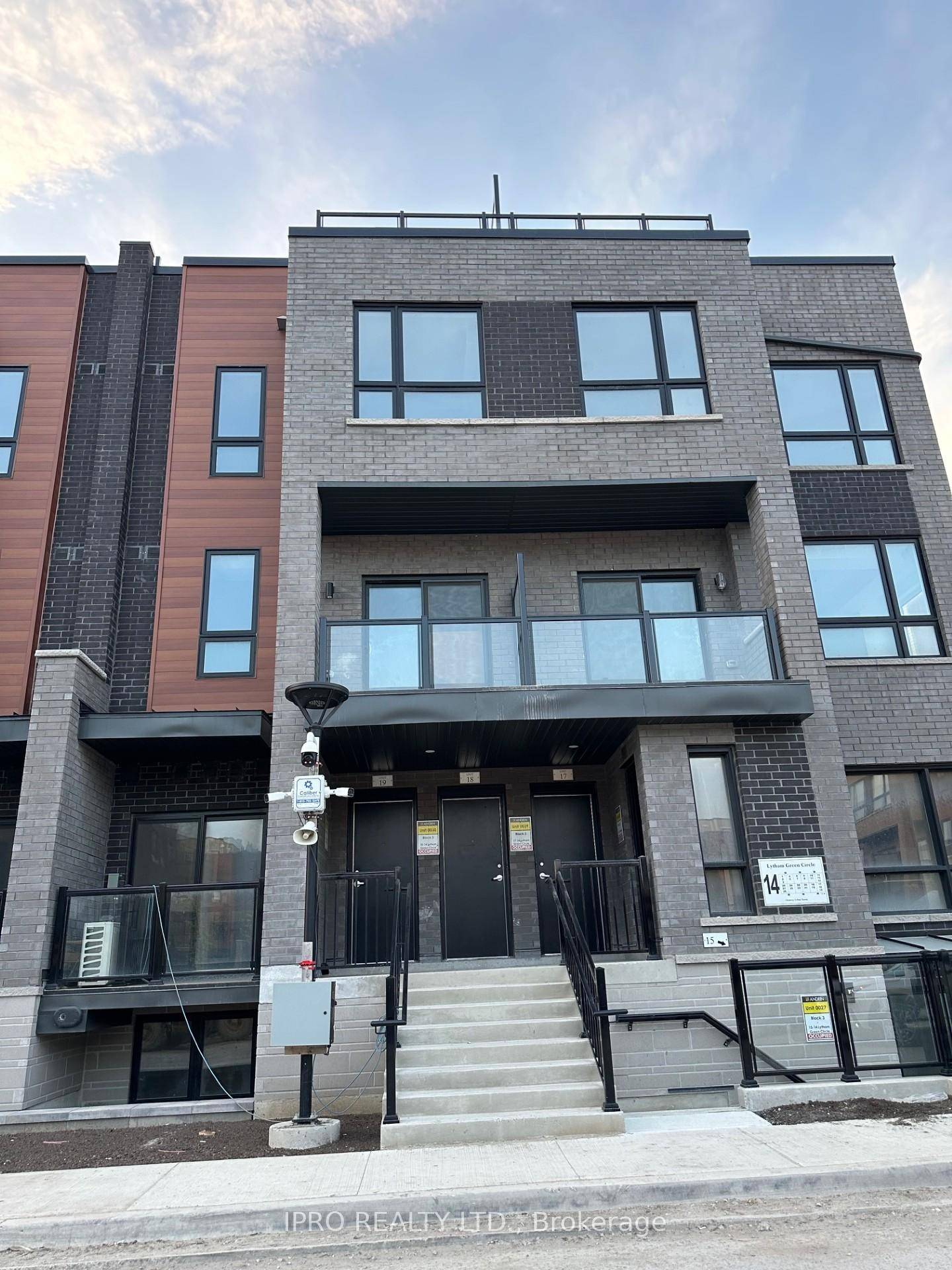 BRAND NEW stacked townhouse, never lived in, open concept living area.