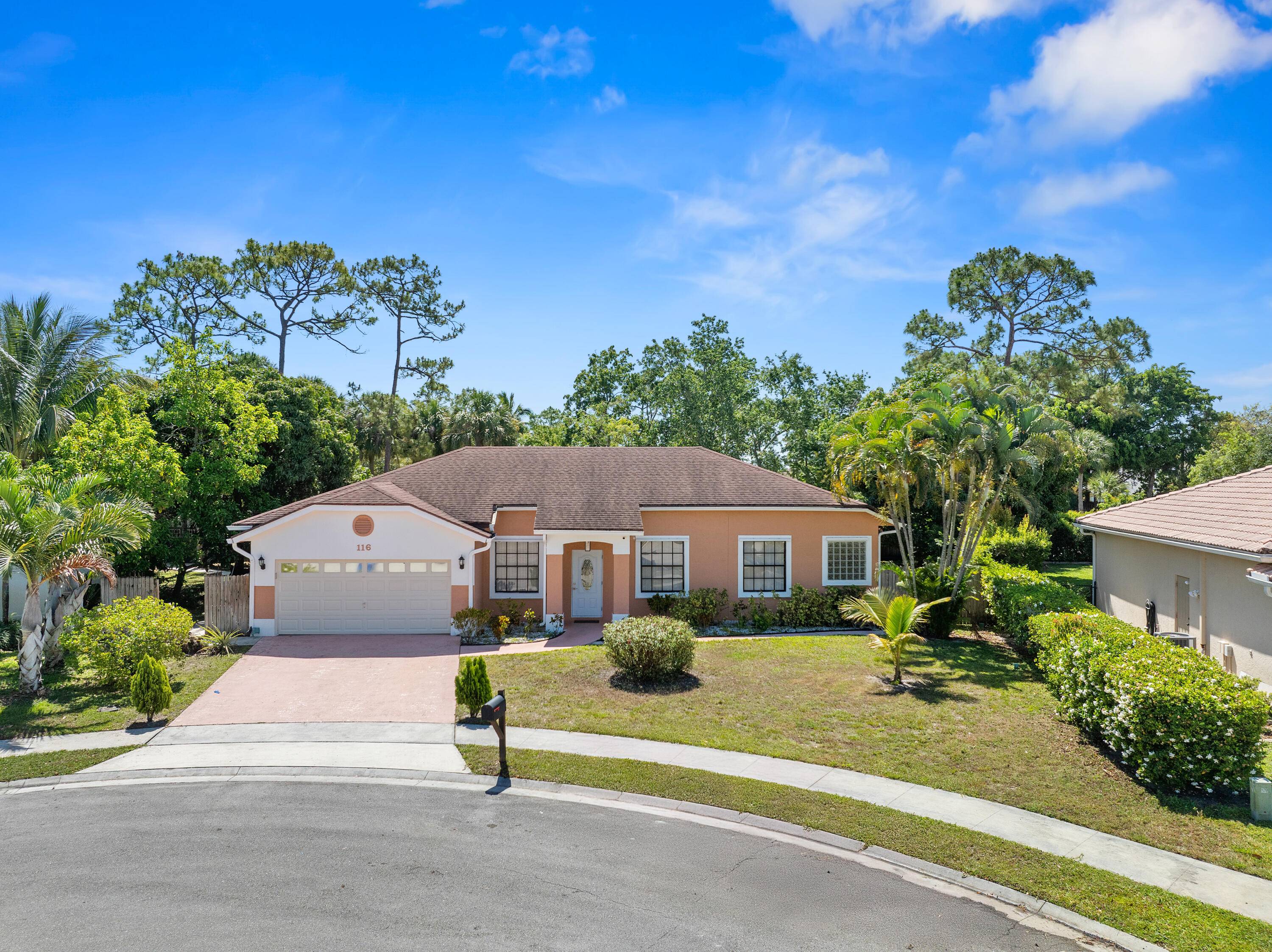 Welcome to a beautifully maintained 3 bedrooms, 2 bath home nestled on a quiet cul de sac that's ready for you to move in and enjoy.