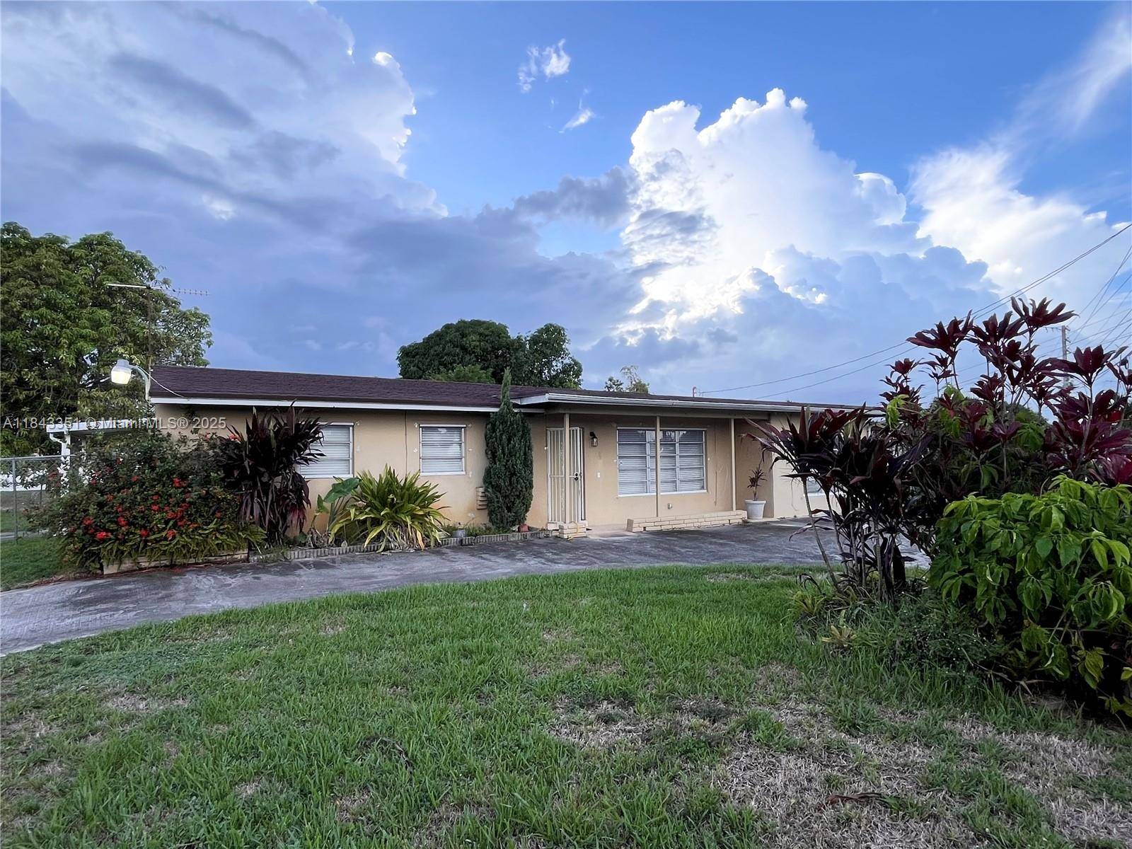 Spacious 4 3 home in Miami Gardens with canal views !