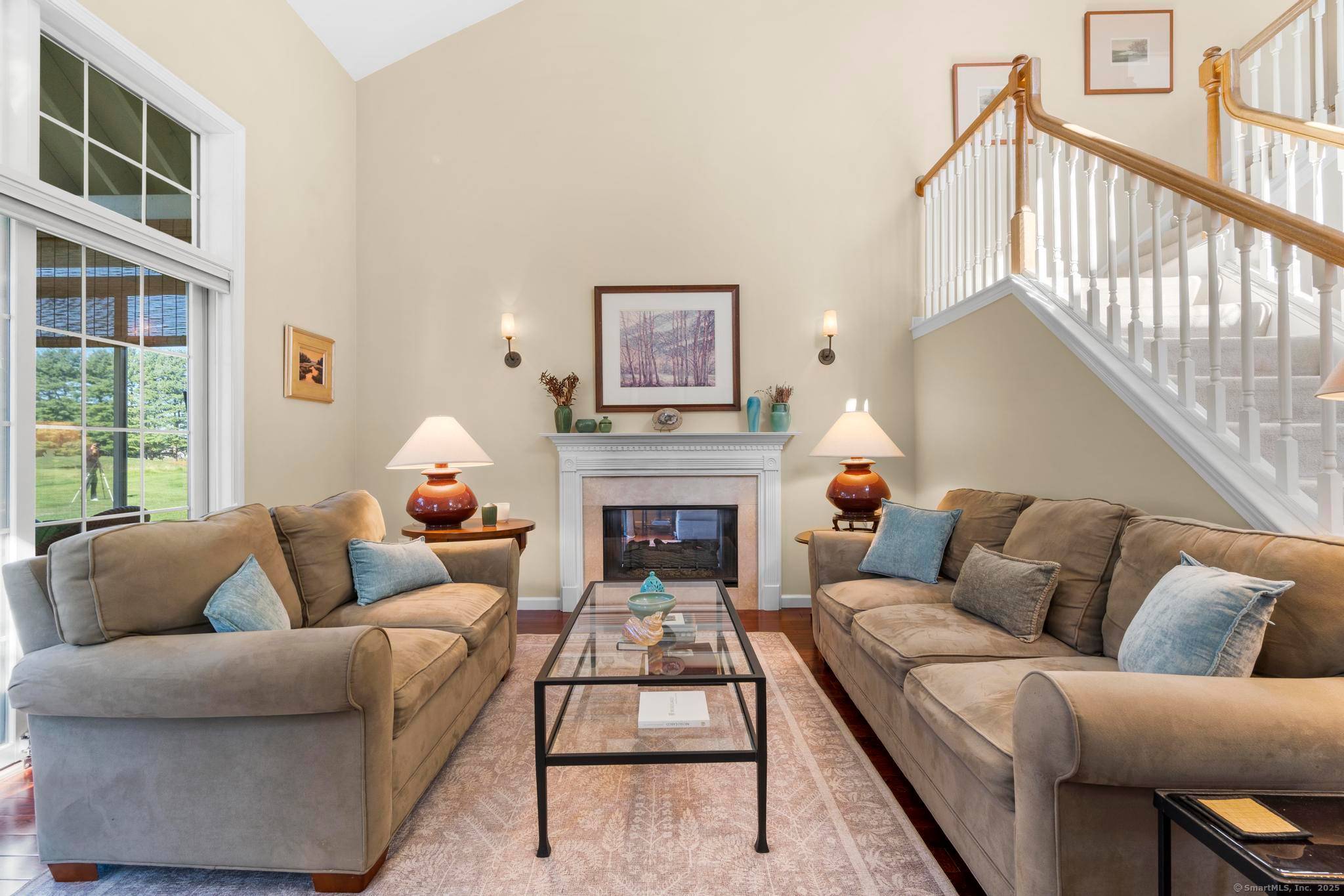 Imagine stepping right off your patio onto the 6th tee at the prestigious TPC River Highlands golf course.