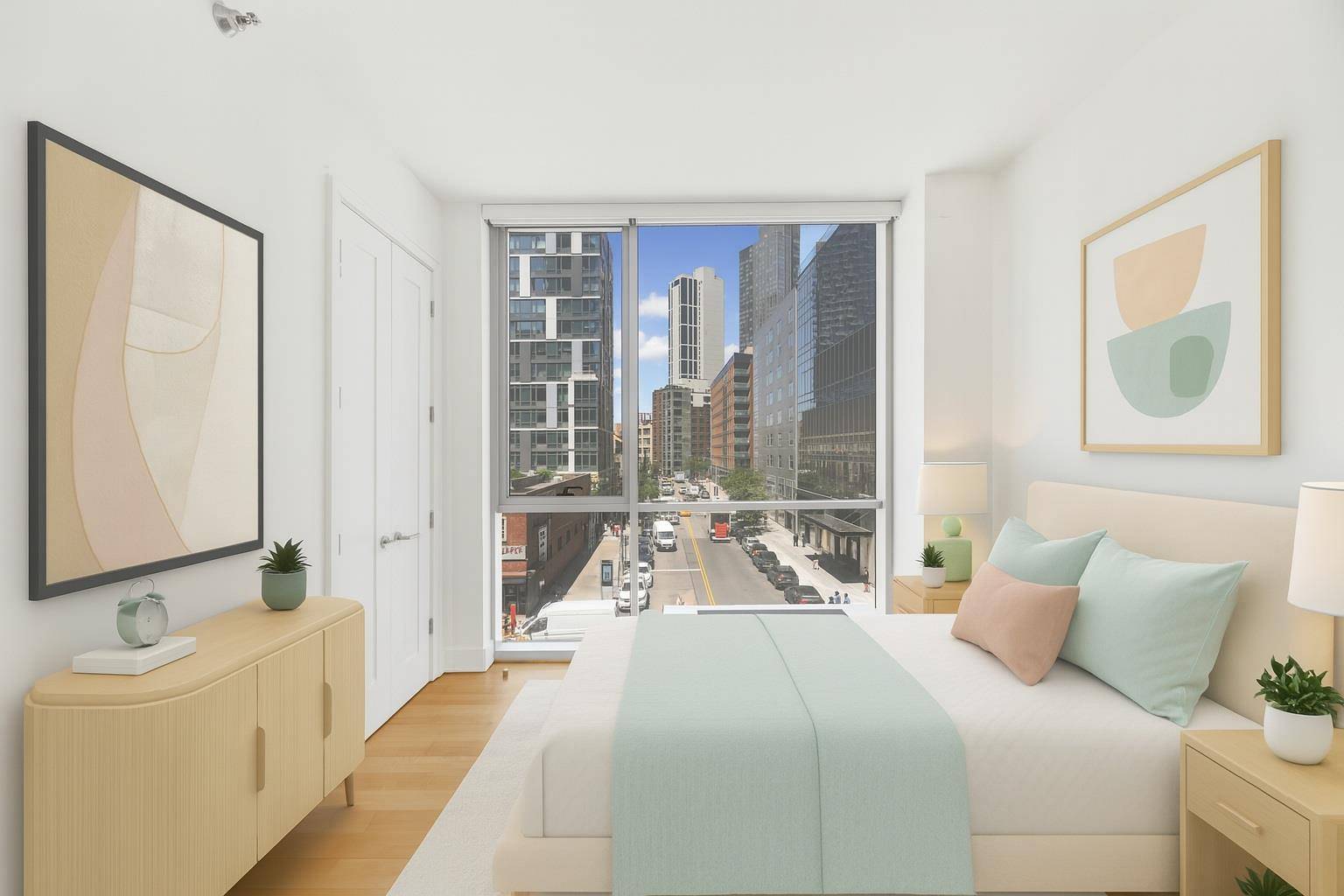 Residence Unit 402 at The Vere is a bright and modern 2 bedroom, 2 bath corner home spanning 1, 048 sq ft, with open concept living and high end finishes ...