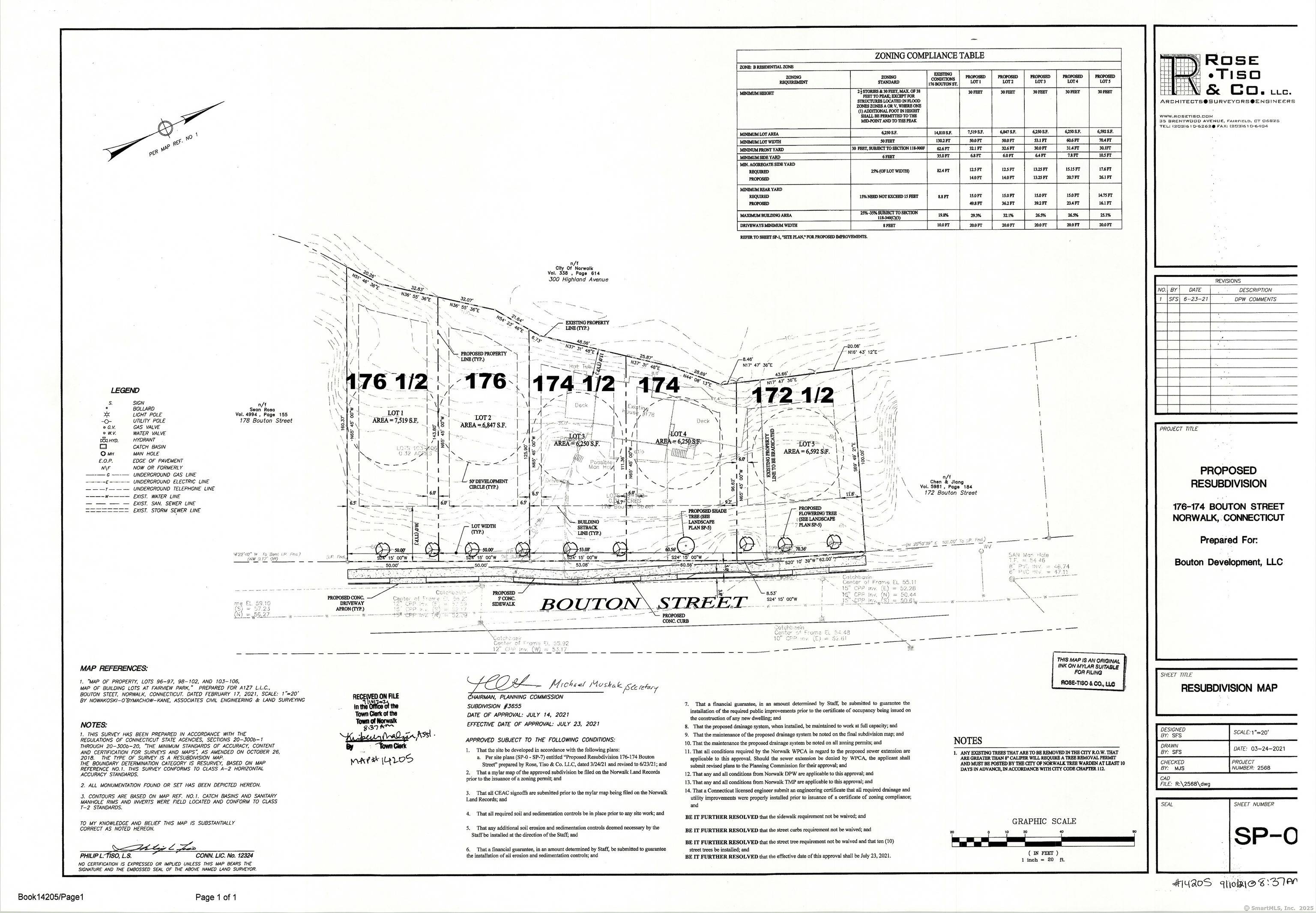Price 799, 000 5 Lot Approved Subdivision for Sale.