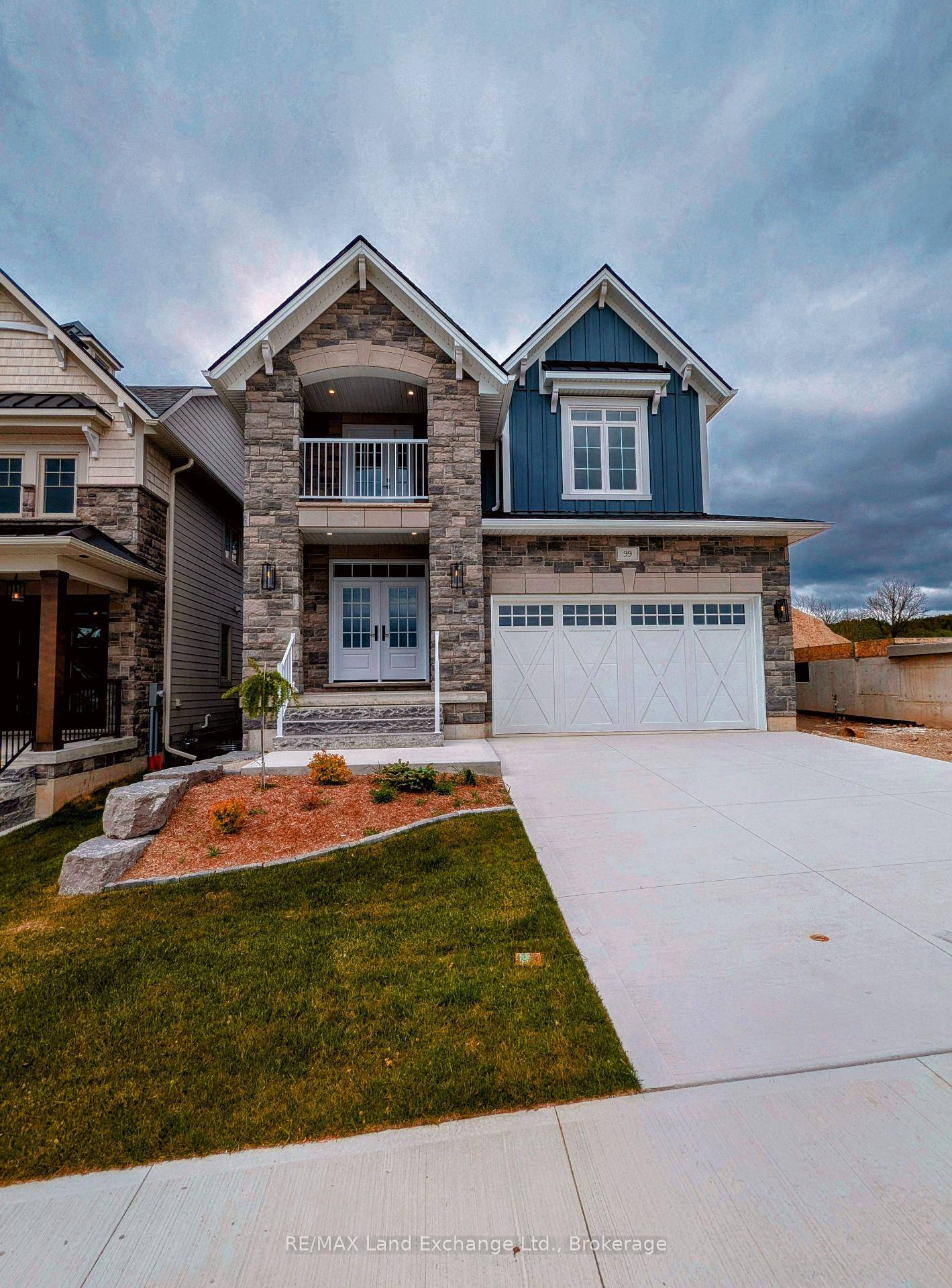 The Mira has just completed and is located in Kincardine's newly discovered lakeside development of Seashore.